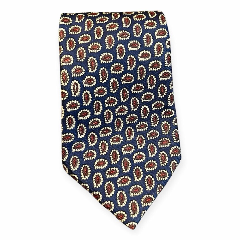 Bert Pulitzer Men’s Paisley Silk Neck Tie VTG 56” X 4.5”
